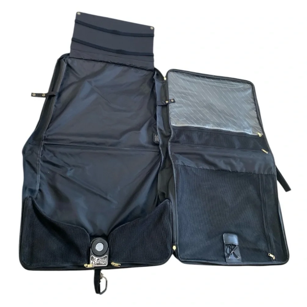 Vintage Samsonite‎ Acclaim Garment Bag Black Zip Strap, No wheels